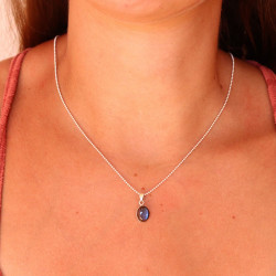 Petit pendentif labradorite...