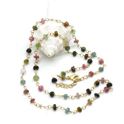 Collier pierres taillées...