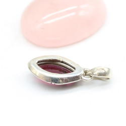 Petit pendentif grenat en...