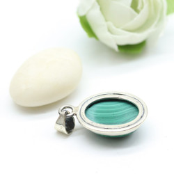 Pendentif argent pierre...