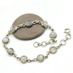Bracelet pierre de lune en...