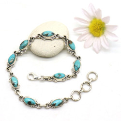 Bracelet argent et...