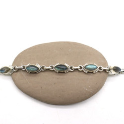 Bracelet argent...