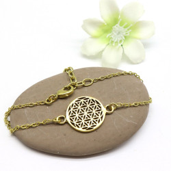 Bracelet fleur de vie en...