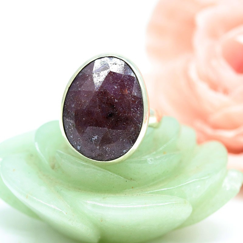 Bague rubis haute qualité - Mosaik bijoux indiens Bague rubis haute qualité - Mosaik bijoux indiens