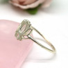 Bague argent fleur de lotus Mosaik Bijoux Indiens