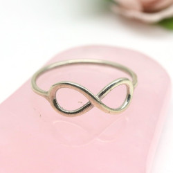 bague infini argent -...