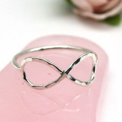 Bague symbole infini en...