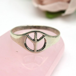 Bague peace and love en...