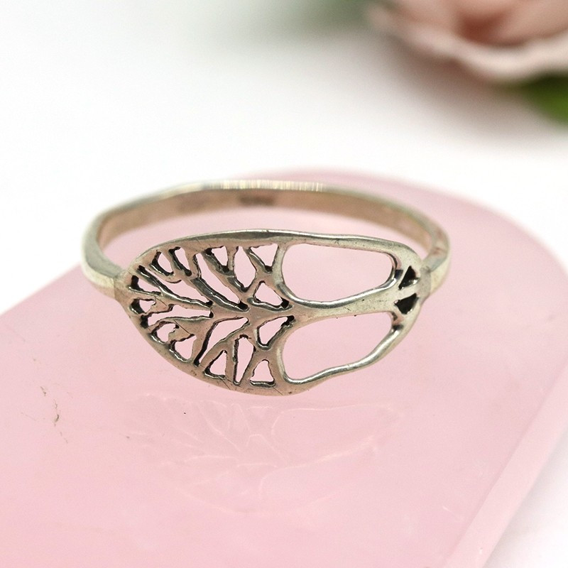 Bague argent arbre de vie - Mosaik bijoux indiens