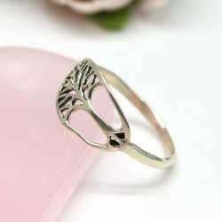 Bague argent arbre de vie -...