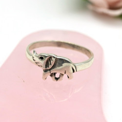Bague argent fine motif...