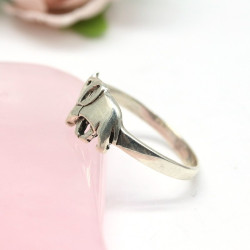 Bague argent fine motif...