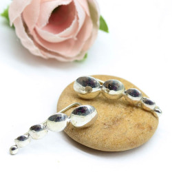 Boucles en argent pour le...