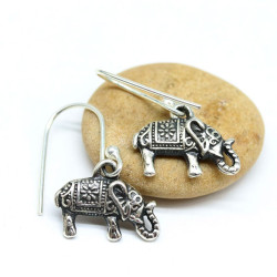 Boucles d'oreilles argent...