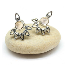 Gros clous d'oreille lotus...