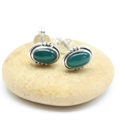Puces d'oreille argent...
