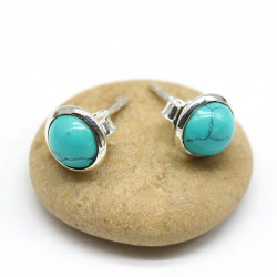 Puces d'oreille argent...