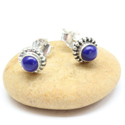Puces d'oreille argent et...