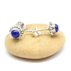 Puces d'oreille argent et...