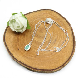 Collier argent pendentif...