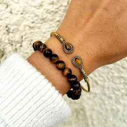 Bracelet pierre oeil de...