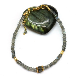 Bracelet fin labradorites...