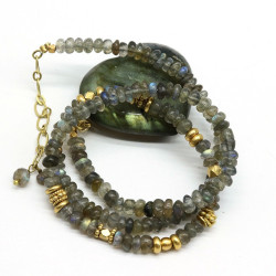 Collier labradorite...