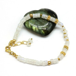 Bracelet pierres de lune...