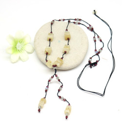 Collier pierre de lune et...