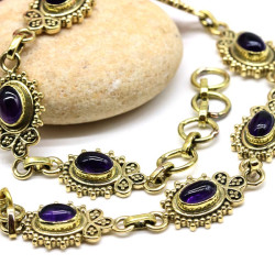 Bracelet laiton et pierres...