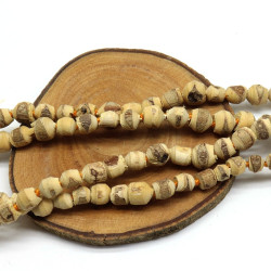 Collier mala en bois tulsi