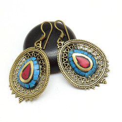 Boucles d'oreille fantaisie...
