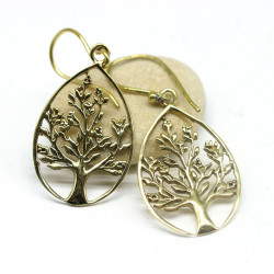Boucles d'oreilles arbre de...