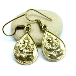 Boucles d'oreille Ganesh et...