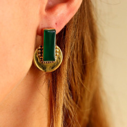 Boucles d'oreilles laiton...