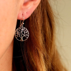 Boucle d'oreille argent...