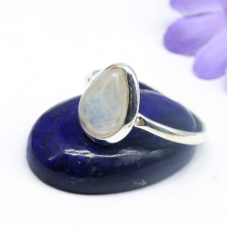Bague argent pierre de lune...