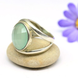 Grosse bague en argent...