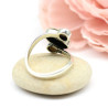 Bague argent fine et nacre