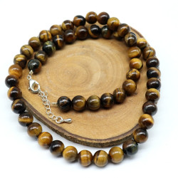 Collier oeil de tigre...