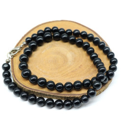 Collier onyx pierres rondes...