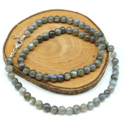 Collier labradorite pierres...
