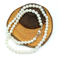 Collier perles 6mm