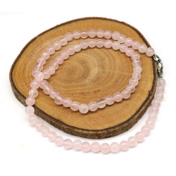 Collier pierres rondes 6mm...