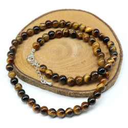 Collier oeil de tigre...