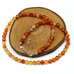 Collier cornaline claire...