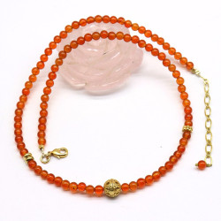 Collier pierres rondes...