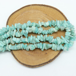 Collier long amazonite...