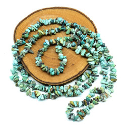 Collier pierres concassées...